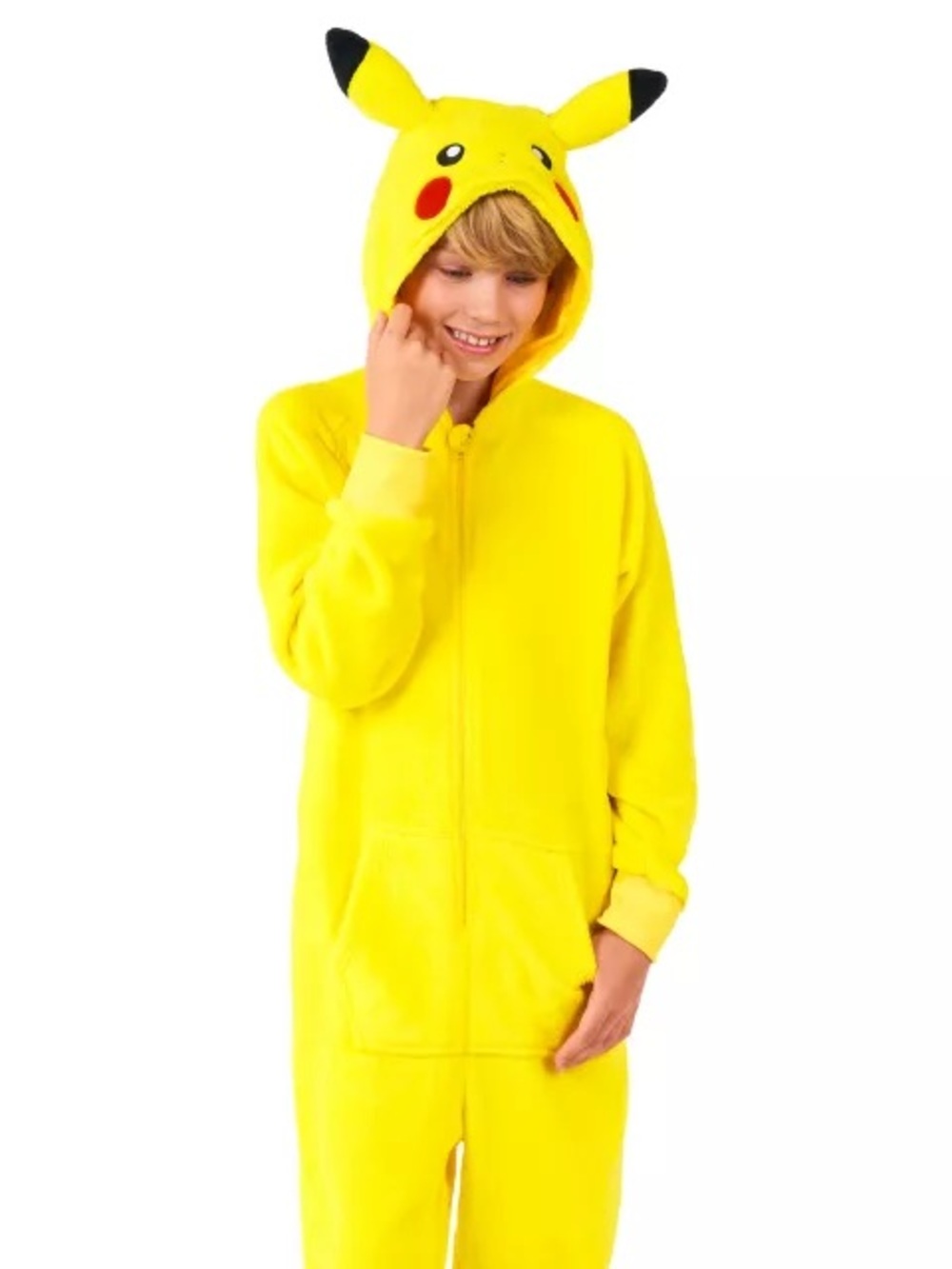 Kids Hooded Pikachu Jumpsuit - Pokémon